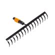 Grebla pentru sol Fiskars QuikFit (16 Dinti), 265 mm, 450 g