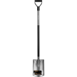 Cazma pentru plantat si bordurat Fiskars Ergonomic, varf rotunjit, 1255 mm, 1890 g