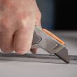 Cutit utilitar cu lama trapezoidala Fiskars CarbonMax, 1027222, 182 mm, 200 g