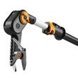 Foarfeca electrica telescopica de pomi Fiskars, lama pas cu pas, fara acumulator