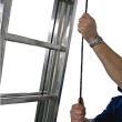 Scara culisanta cu sfoara Krause Corda, KR-031525,  2X16 trepte