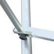 Schela mobila Krause Protec din aluminiu, KR-910097, 0.7 x 2 m, 4.30 m (0+Comp.)