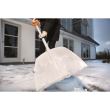Lopata pentru zapada Fiskars SnowXpertTM, alba 1310 mm, 1400 g