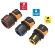 Conector furtun de gradina Fiskars AquaSTOP, 9 mm (3/8'')