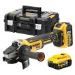 Polizor unghiular DeWalt, DCG405P2, 125 mm, 2 acumulatori XR Li-Ion 18 V 5.0 Ah