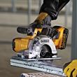 Fierastrau circular de mana pentru taierea metalelor DeWalt, DCS373NT, valiza pentru transport