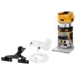 Masina de frezat DeWalt, DCW600N, acumulator XR Li-Ion 18 V (nu este inclus) 