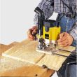 Masina de frezat DeWalt, DW621KT-QS, 1100 W, viteza variabila, valiza pentru transport