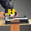 Masina de frezat DeWalt, DW621KT-QS, 1100 W, viteza variabila, valiza pentru transport