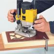 Masina de frezat DeWalt, DW622K, 1400 W, 6 - 12 mm, viteza variabila, valiza depozitare