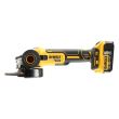 Polizor unghiular DeWalt, DCG405P2, 125 mm, 2 acumulatori XR Li-Ion 18 V 5.0 Ah