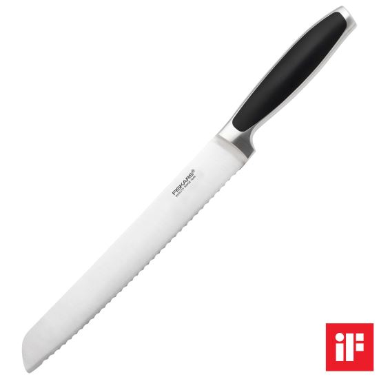 Cutit de paine Fiskars Royal, 23 cm