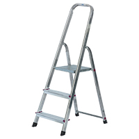 Scara dubla cu trepte pe o parte Krause Corda, KR-000712, 3 trepte