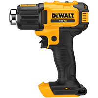 Suflanta cu aer cald DeWalt, DCE530N, acumulator XR Li-Ion 18 V(nu este inclus)