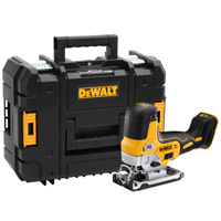 Fierastrau pendular DeWalt, DCS335NT, acumulator XR Li-Ion & XR Flexvolt  (nu este inclus), valiza pentru transport, adaptor pentru aspirare