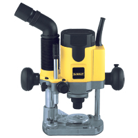 Masina de frezat DeWalt, DW621K-QS, 1100 W, viteza variabila