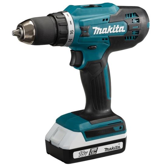  Masini de gauri si insurubat Makita, DF488D002, 2 acumulatori 18 V 1.5 Ah