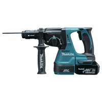 Rotopercutor Makita, DHR243RFE, 2 acumulatori Makita Li - Ion 18 V 3.0 Ah , SDS - Plus