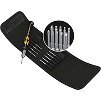 Set surubelnita cu biti de precizie Wera Kraftform Kompakt Micro, 05073670001, 44 mm, husa