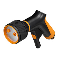 Pistol pentru stropit cu 3 jeturi Fiskars Comfort 1065483, control frontal