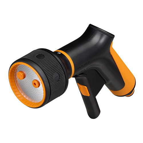 Pistol pentru stropit cu 3 jeturi Fiskars Comfort 1065483, control frontal