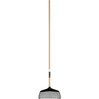 Grebla pentru frunze cu coada de lemn, Solid