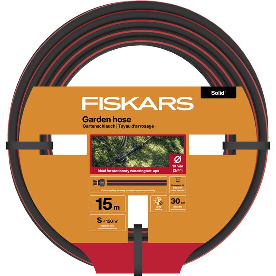 Furtun gradina 19mm (3/4") 15m, Solid