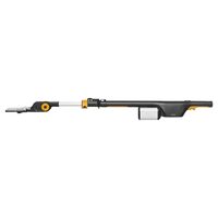 Foarfeca electrica telescopica de crengi Fiskars, pas cu pas, fara acumulator