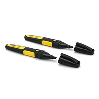 Set 2 bucati markere Stanley Fatmax, 0-47-314, negru,  varf lat