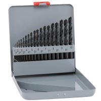 Trusa burghie pentru metal, ALPEN HSS SPRINT KM19, DIN 338 RN, 19 buc, 1÷10X0.5