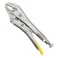 Cleste cu blocare cu falci curbe Stanley, 0-84-809, 225 mm