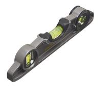 Nivela Stanley FatMax Torpedo Magnetica, 25 cm, 3 fiole