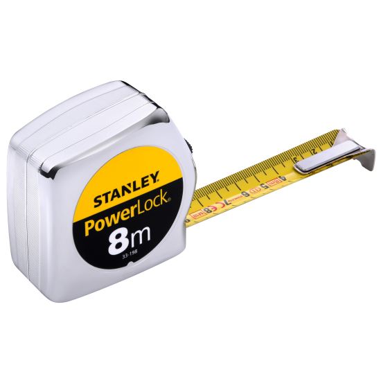 Ruleta Stanley PowerLock Classic, 0-33-198, 8.0 m x 25 mm