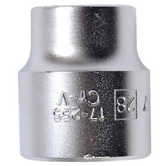 Cheie tubulara Stanley, 1-17-255, 1/2'' 6P 28 mm