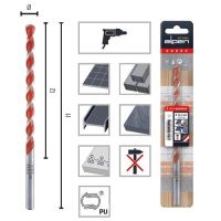 Burghiu universal, ALPEN PROFI MULTICUT, 10X200/135