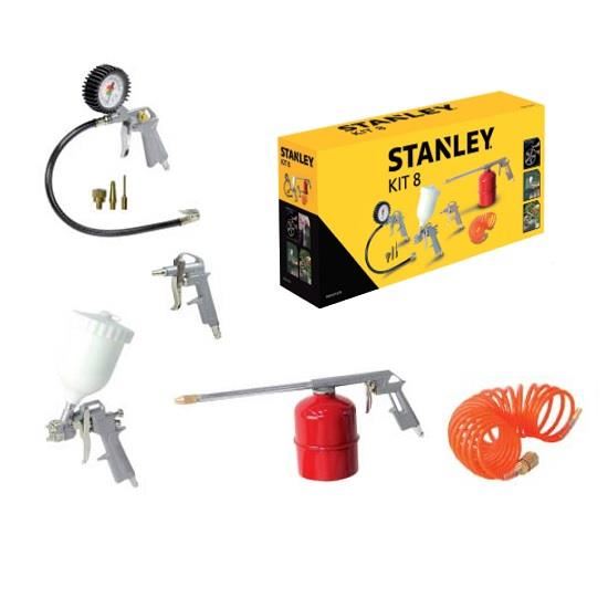 Set 8 accesorii compresor Stanley, 9045671STN