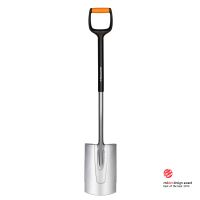 Cazma pentru plantat si bordurat Fiskars Xact, medie, varf rotunjit, 1080 mm, 1870 g