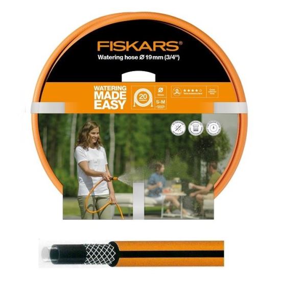 Furtun de gradina Fiskars Q4, 19 mm (3/4"), 20 m 