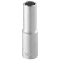 Cheie tubulara lunga Stanley, 0-17-282, 1/2'' 12P 16 mm