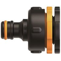 Conector pentru robinet Fiskars MULTI, filet interior 1/2", 3/4", 1"